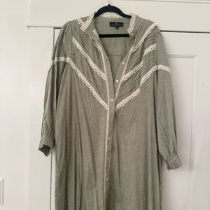 Tuckernuck Pomander Place Laurel Green Jolene Midi Dress